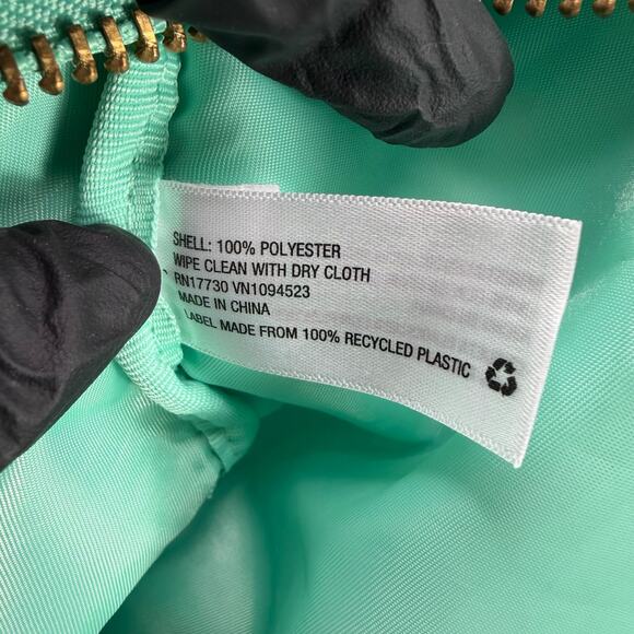 Stoney Clover Lane Mint Green Glam Backpack with Patches - Picture 10 of 12